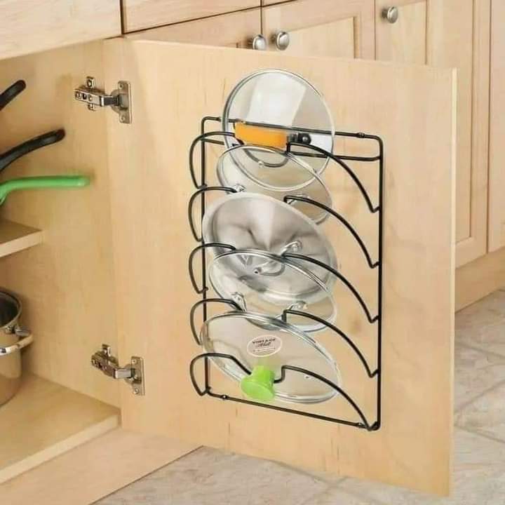 5-Tier Pot Lid Organizer Stand - Image 4
